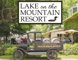 Logo for Lake on the Mountain Resort
